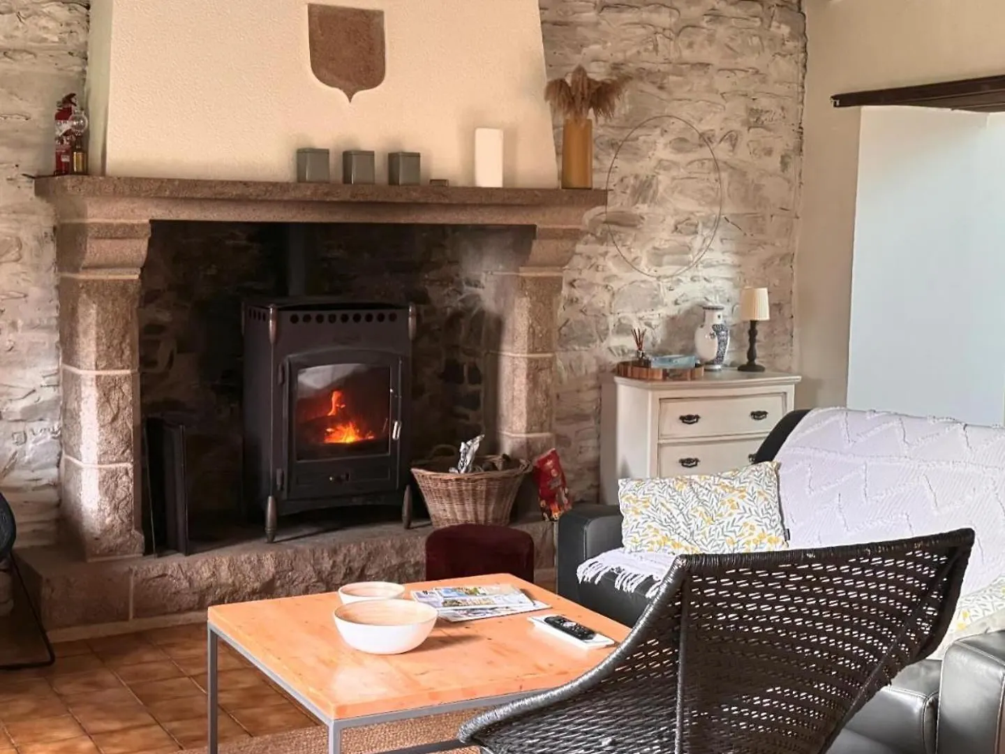 Holiday home Maison De Yec'Hed Mat, Authentique Et Charmante. Pommerit-Jaudy France